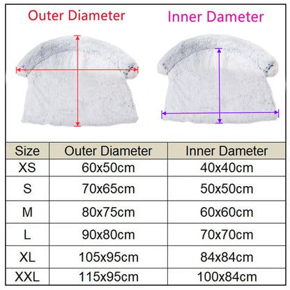 Washable Pet Sofa Blanket, Calming Bed for Large Dogs, Warm Cat Bed Mat, Couches Car Floor, Furniture Protector, Winter